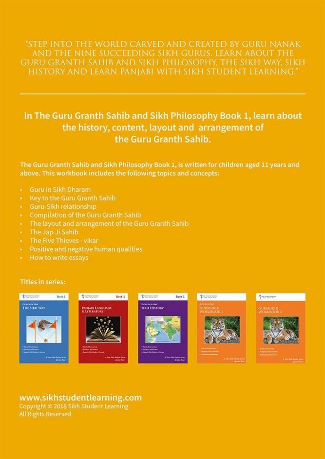 Alternative view of The Guru Granth Sahib and Sikh Philosophy – Book 1